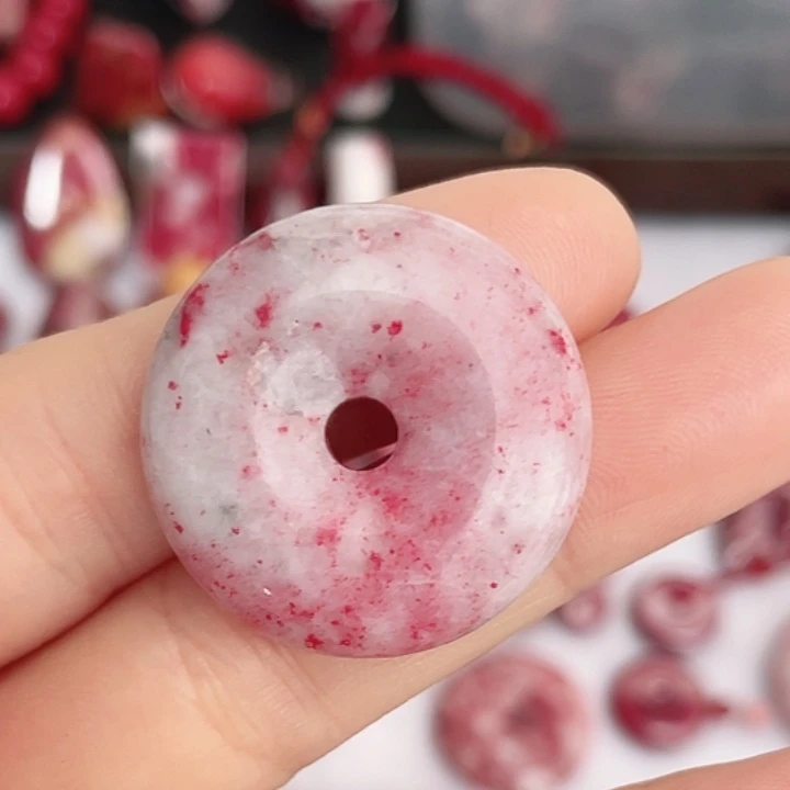 天然辰砂原石原切