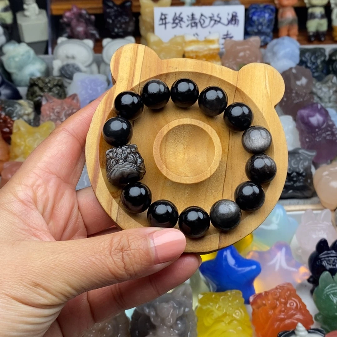 石材金耀石手串 福利 放漏