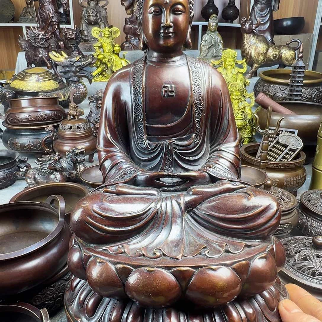 铜香炉铜摆件铜工艺品风水摆件