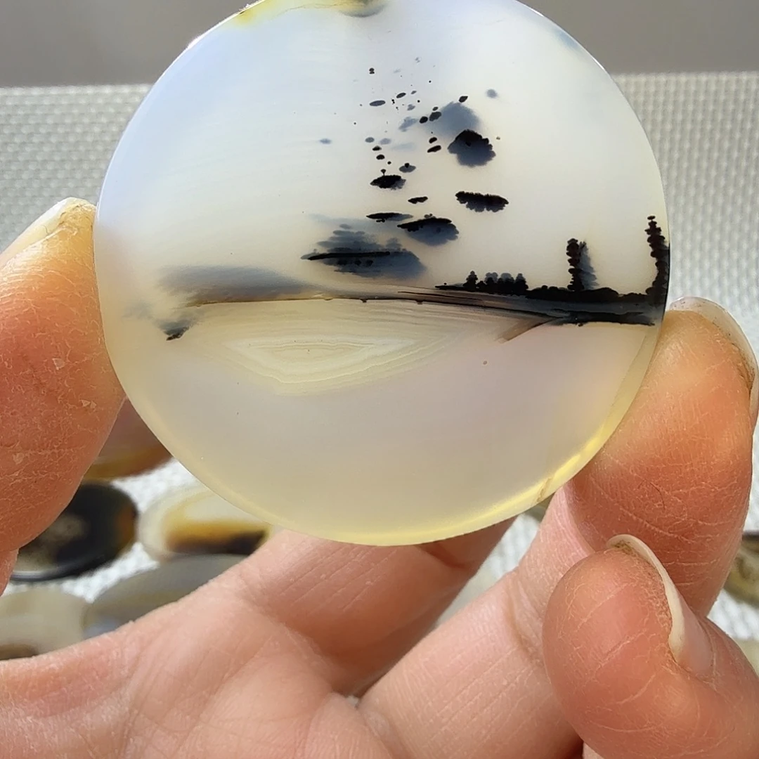 玛瑙/玉髓未镶嵌吊坠(不含链)