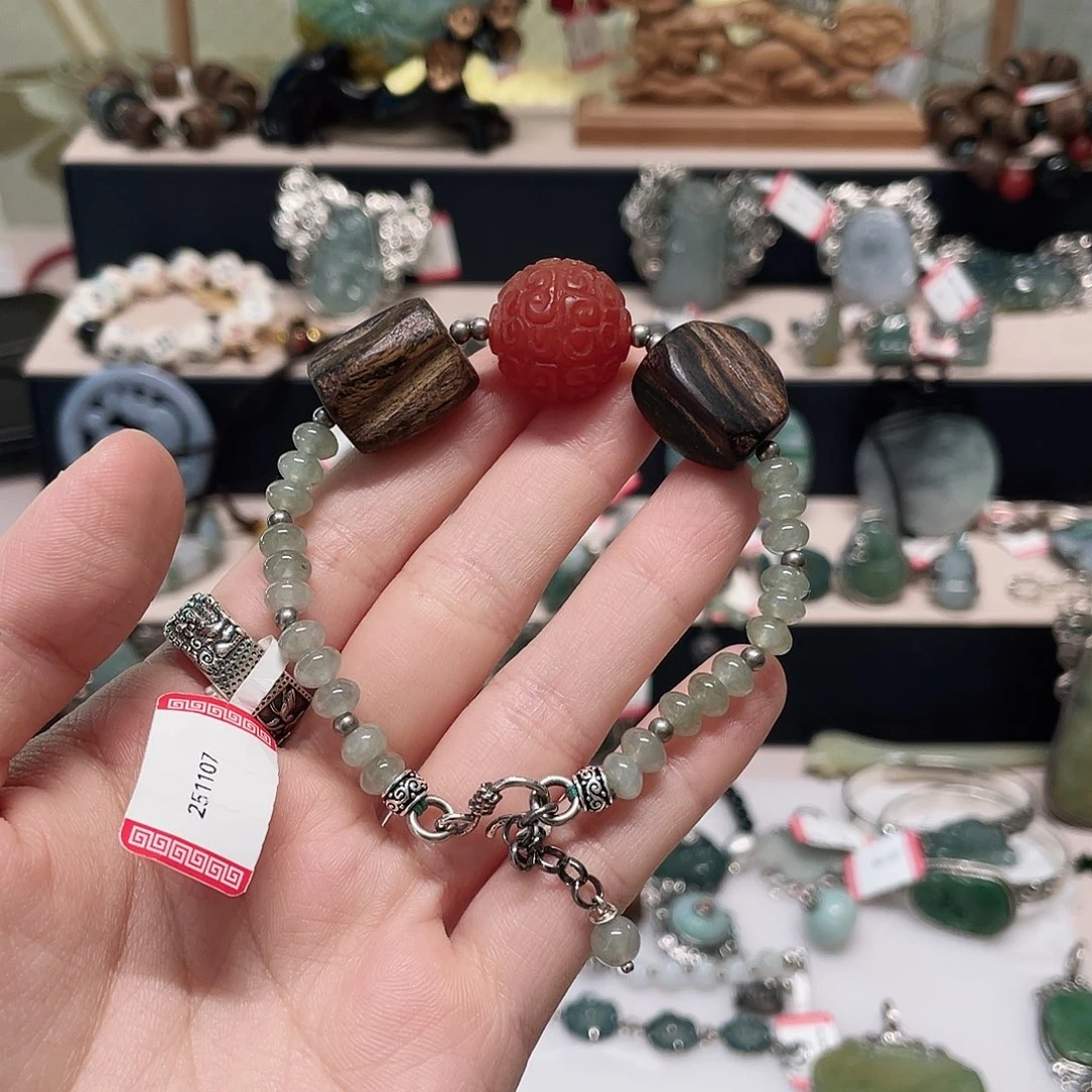 足银复古纯银手链