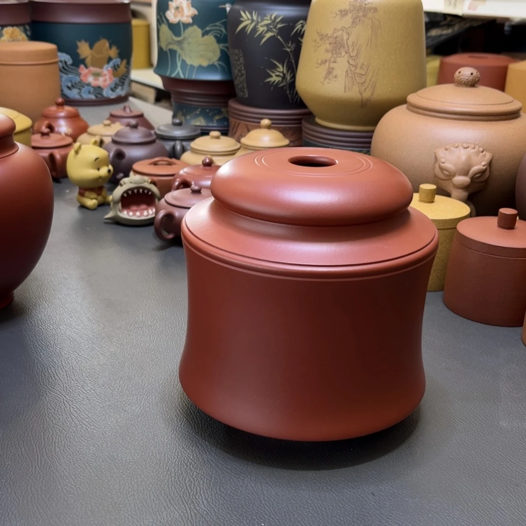 紫砂茶叶罐紫砂茶具