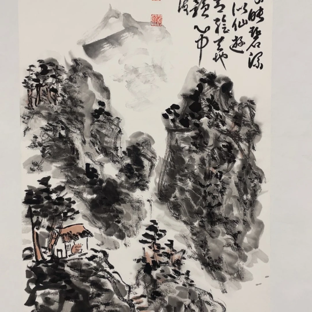 国画松*閣老师老师老师