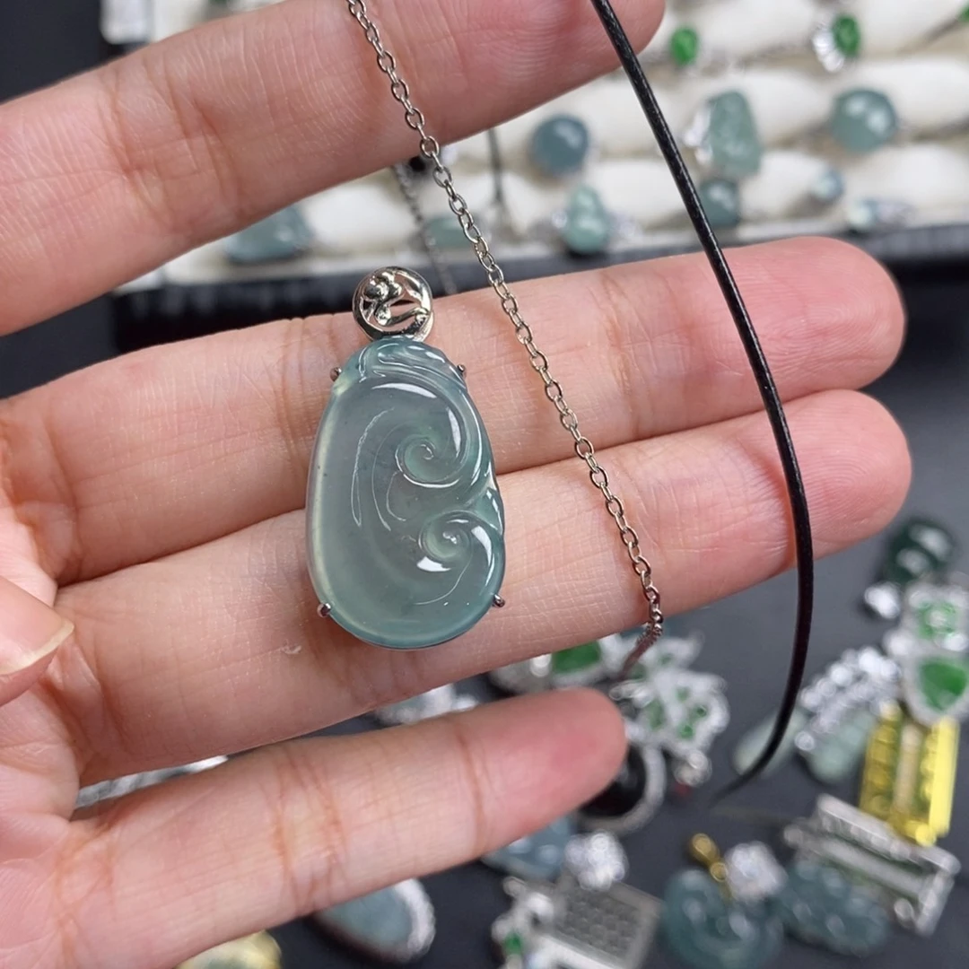 未镶嵌挂件翡翠翡翠