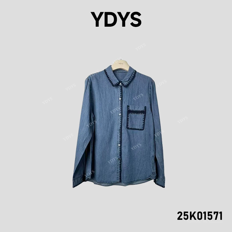 【YDYS】25K01571 2025新款时尚气质小众衬衫
