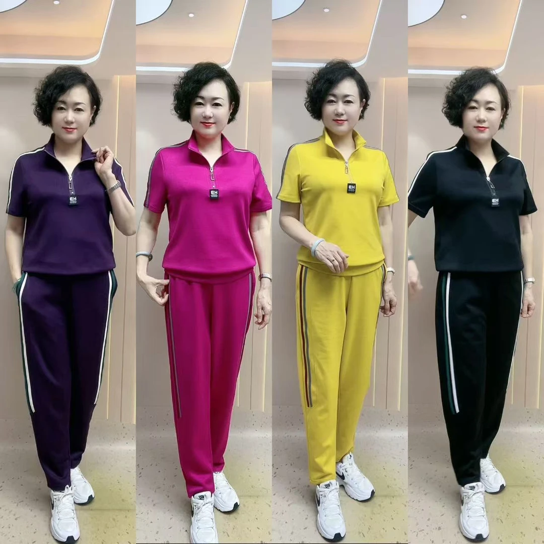 2025新款大码休闲套装