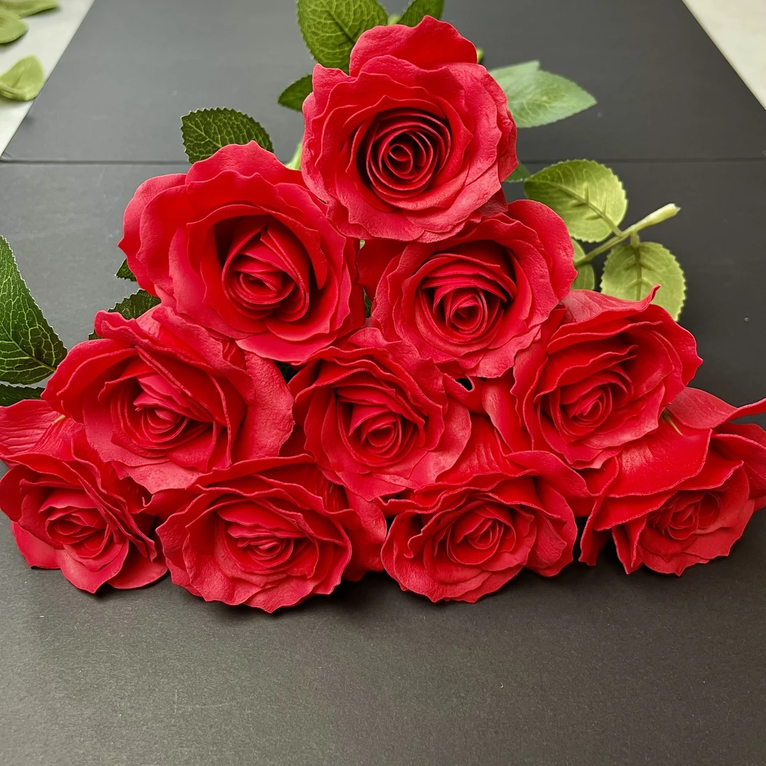 曼塔玫瑰香皂玫瑰花手工diy材料包适合各种节日礼物（含花瓶水草）