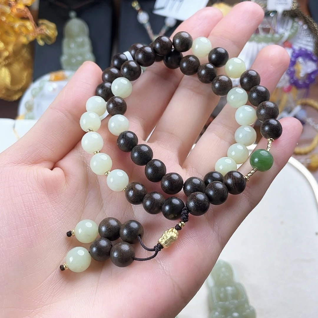 未镶嵌手链和田玉（糖玉）