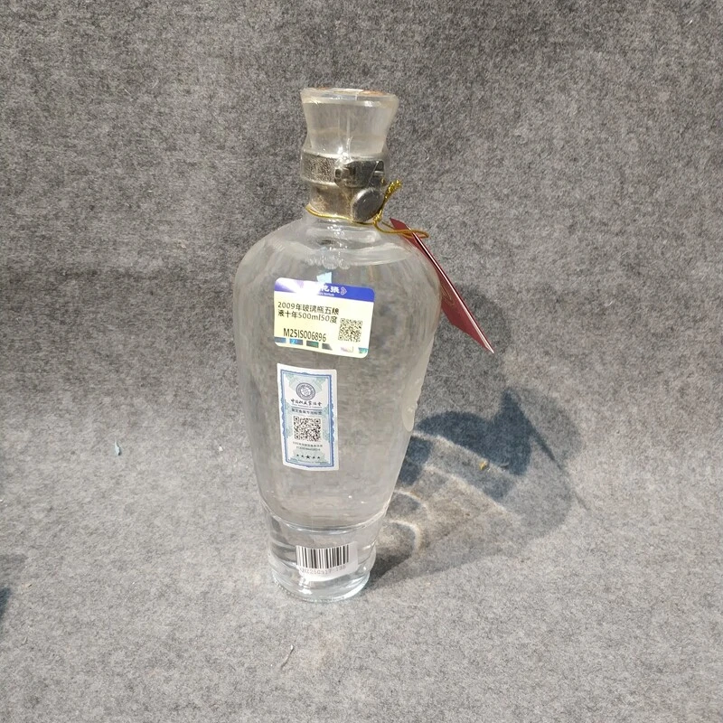2009年玻璃瓶五粮液十年500ml50度-M25IS006896-02