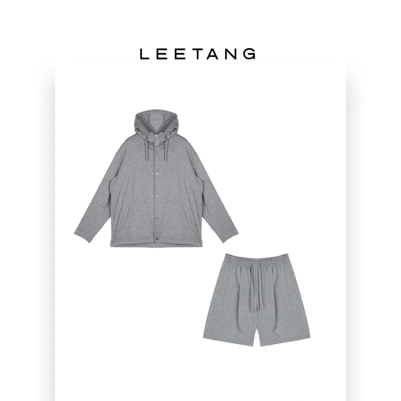 【LEETANG】主理人推荐休闲亚麻套装LT-IM25111