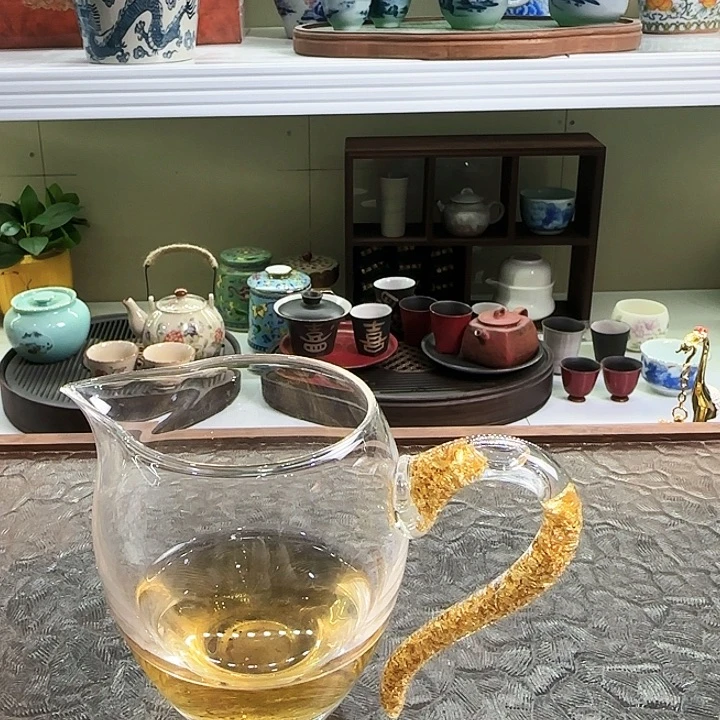 青花瓷器旅行茶具茶叶罐玻璃杯个人杯