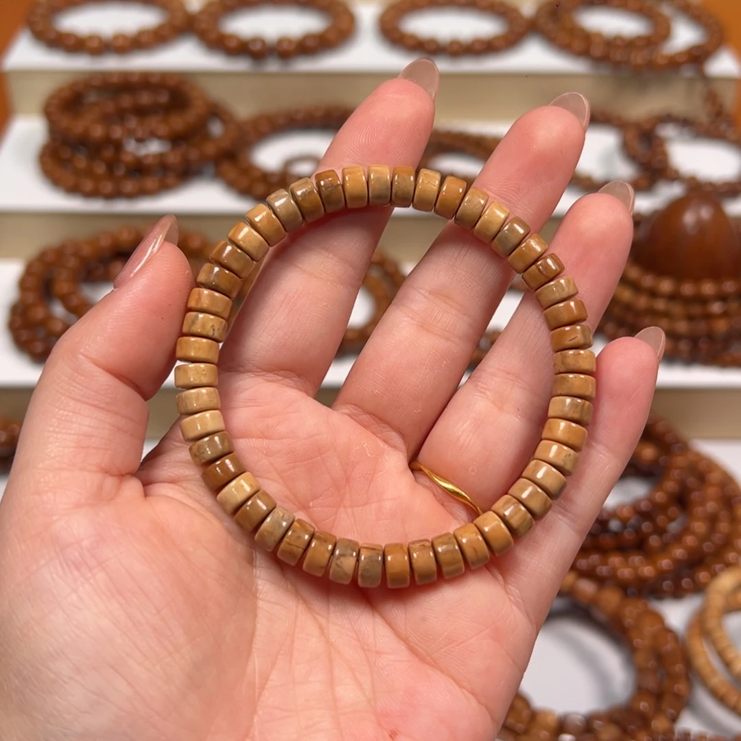 库克手串4*7药片单圈楼兰