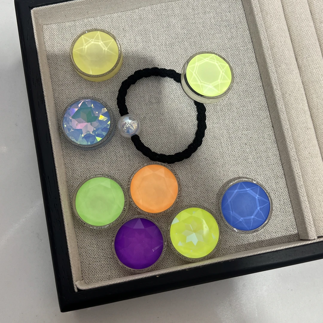 糖果色发绳随随发