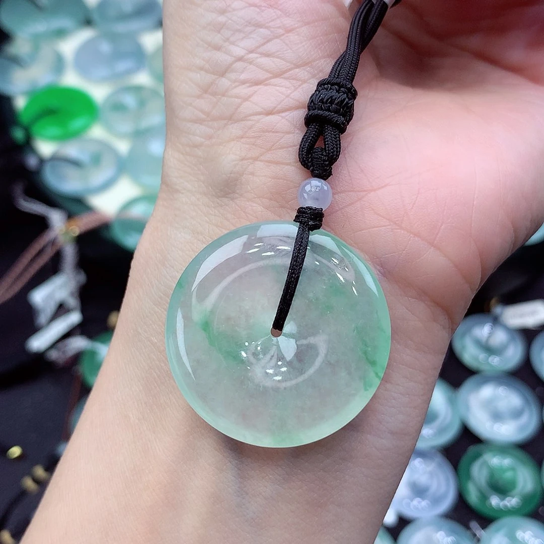 颈饰未镶嵌翡翠编号43尺寸31.4/5.9