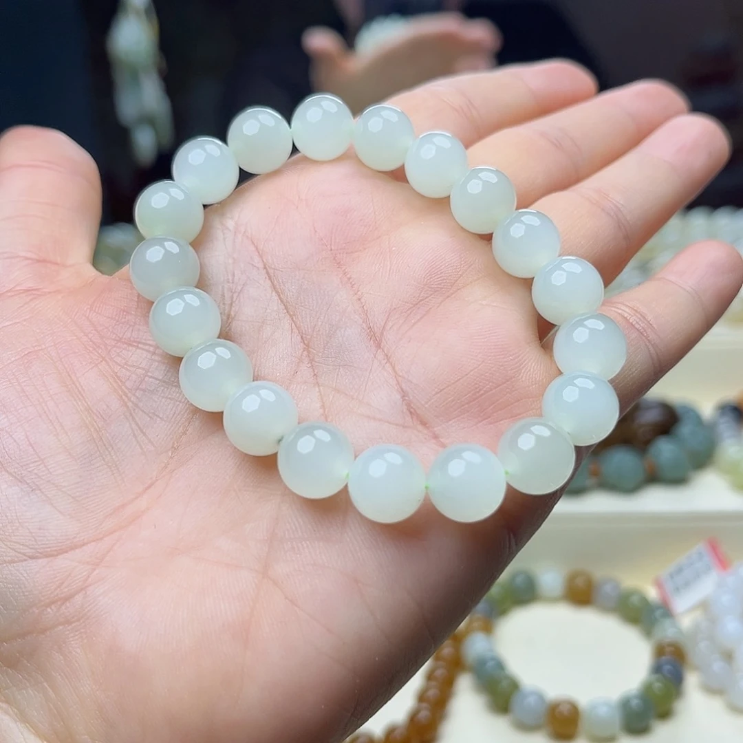 和田玉手链未镶嵌