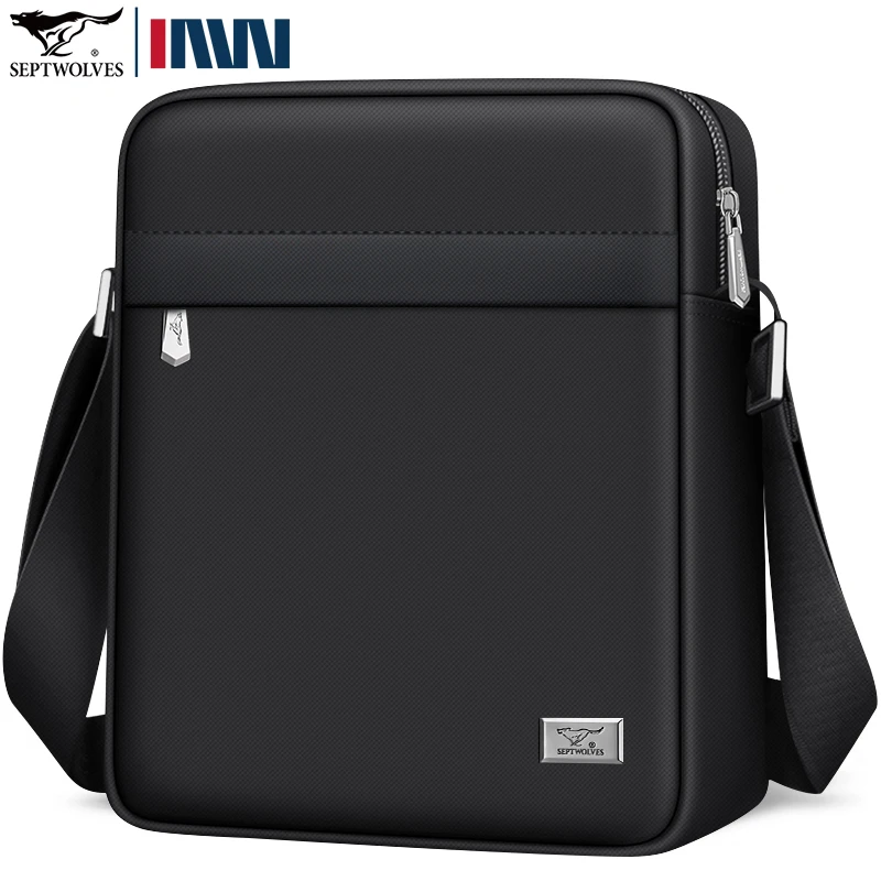 七匹狼单肩包男士包包斜挎包爆款2025新款休闲男包外出随身小背包