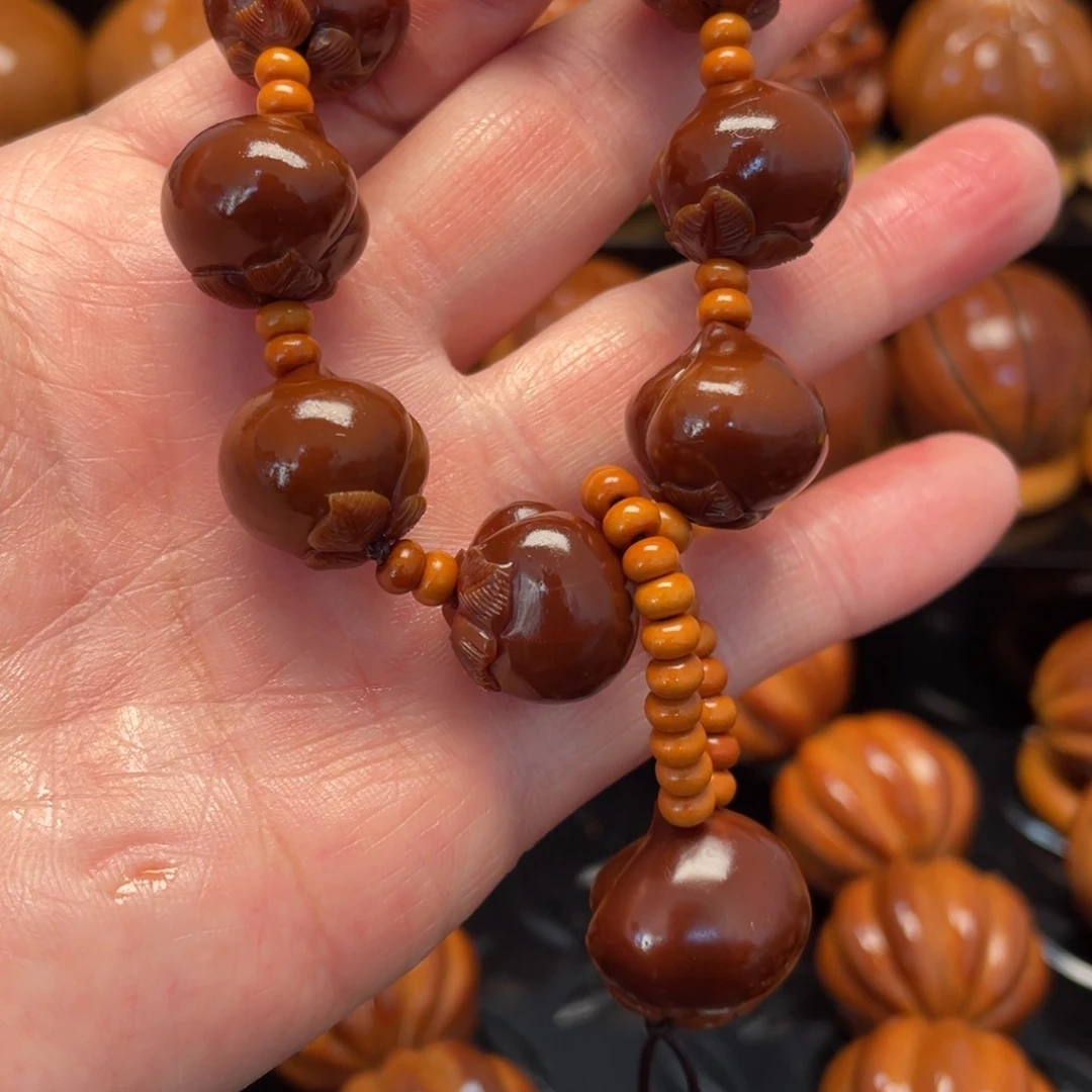 橄榄核手串/手链得*桃一条