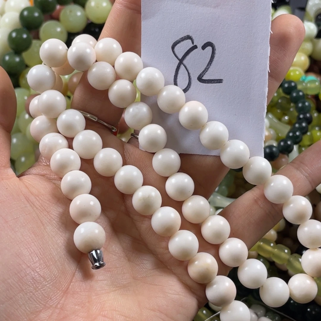 未镶嵌蛇纹石玉手链