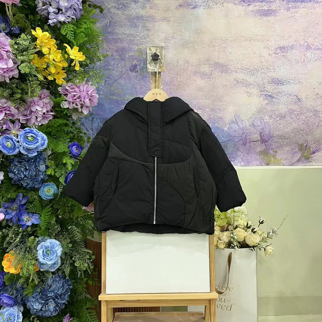 544G黑鹅绒服9027