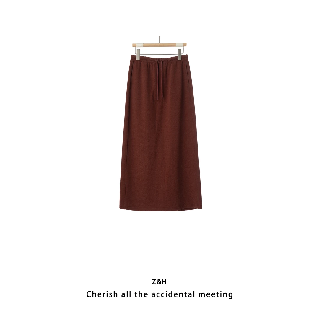 ZH【暖冬茶会】半身裙女时尚休闲宽松显瘦长裙