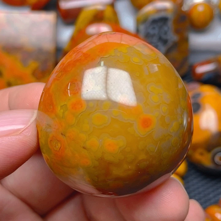 元***结玛瑙/玉髓未镶嵌吊坠