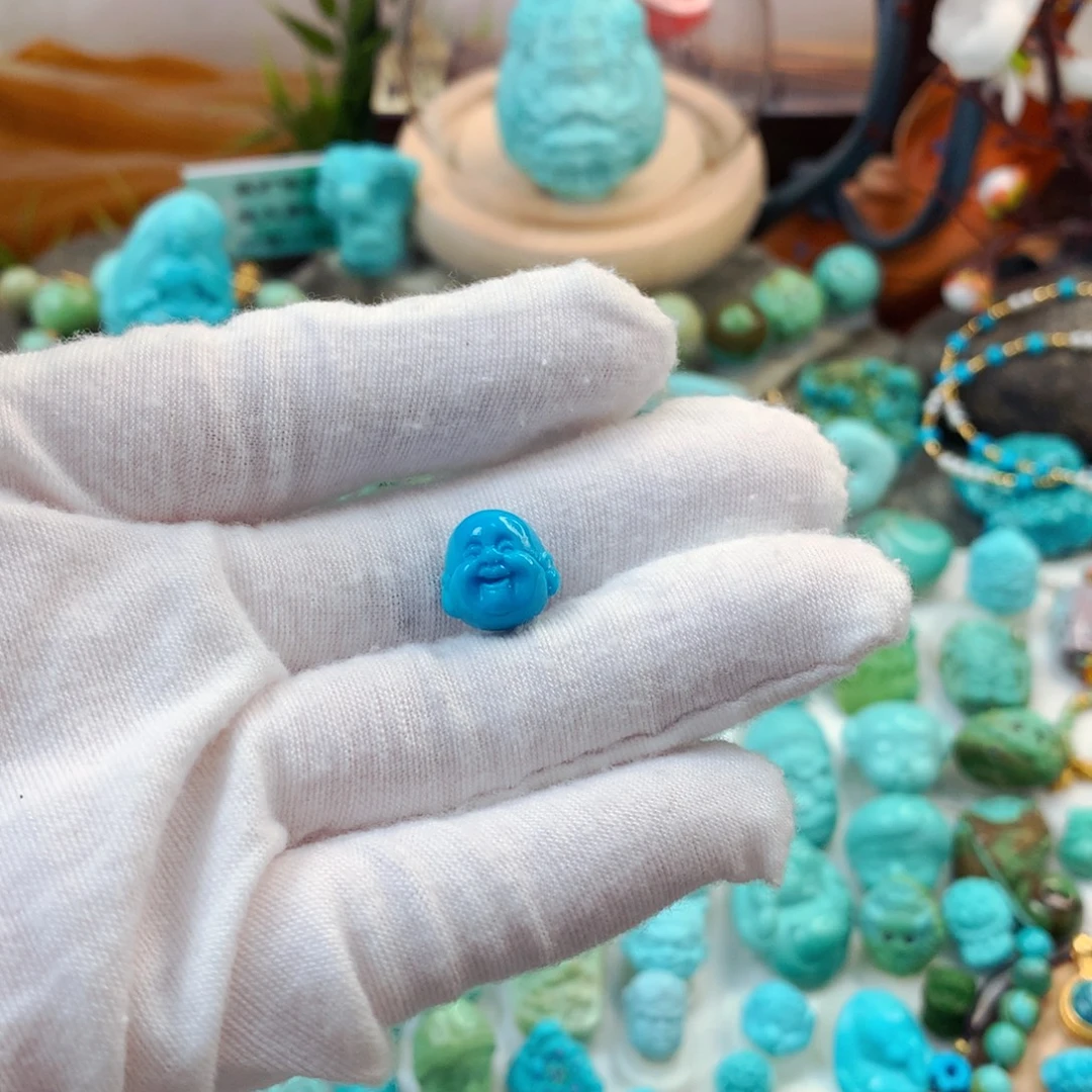 绿松石未镶嵌珠宝半成品