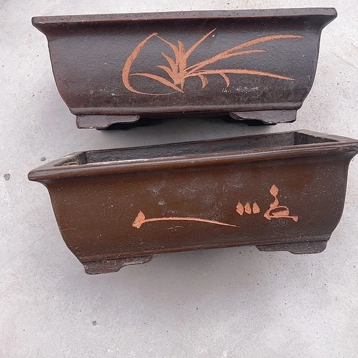 不锈钢宜兴紫砂花盆清仓处理