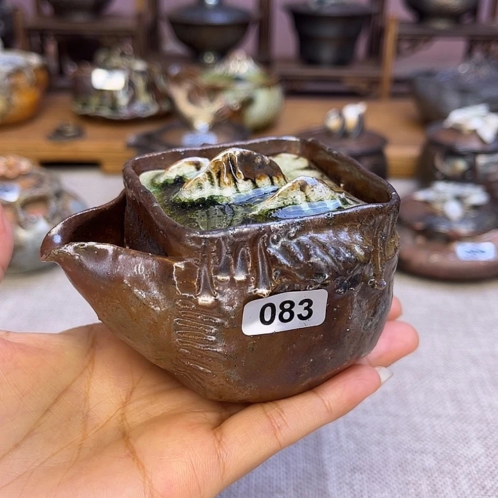 裸柴烧手工陶瓷茶器