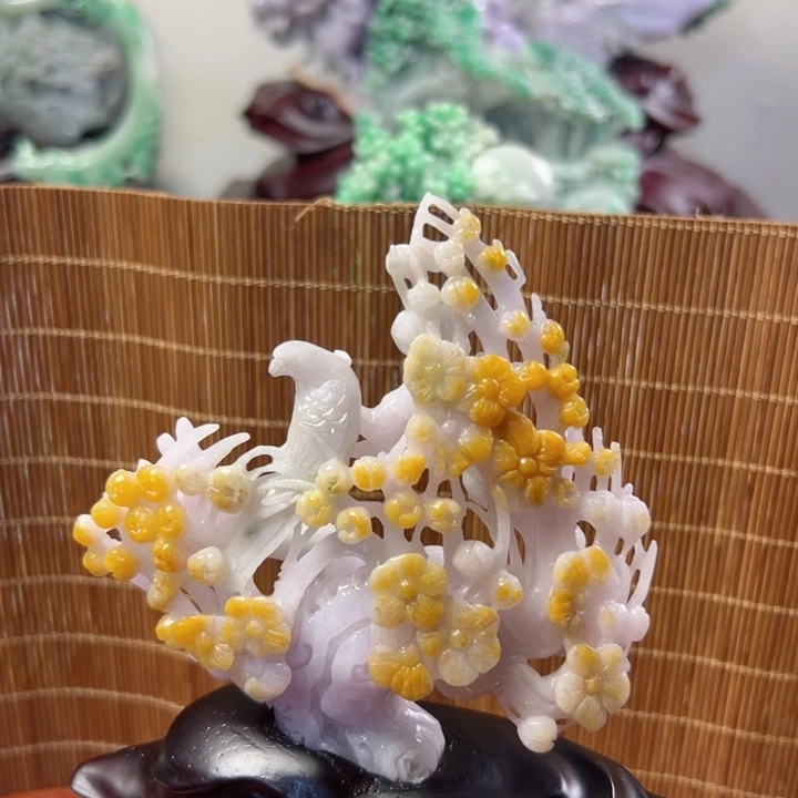 翡翠摆件未镶嵌翡翠