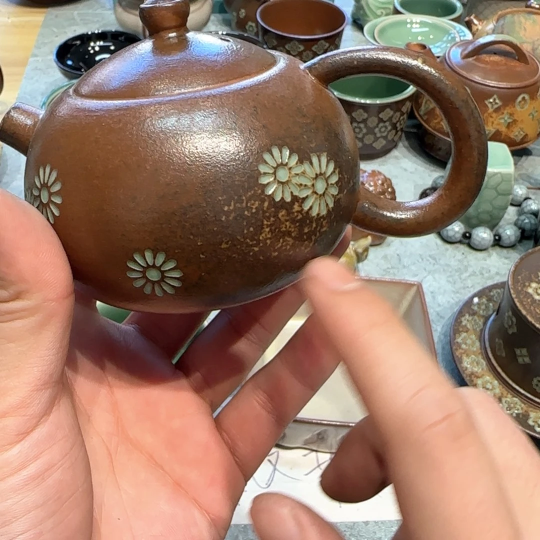 小金茶具青瓷茶器
