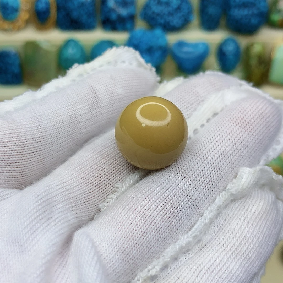 绿松石未镶嵌三彩随行