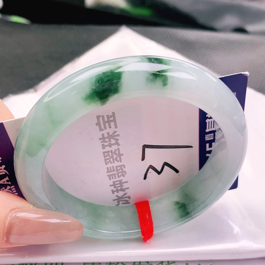 翡翠未镶嵌手镯缅甸天然a货翡翠