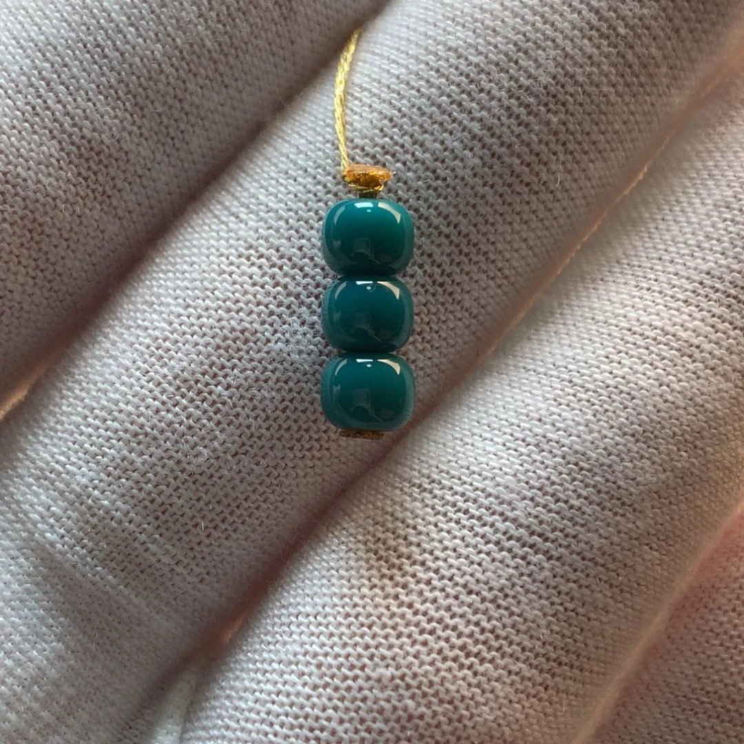 绿松石未镶嵌挂件5.3m