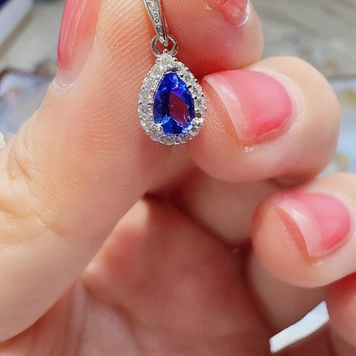 吊坠925银合成立方氧化锆