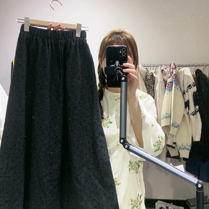 【闪购商品】灰色裙子