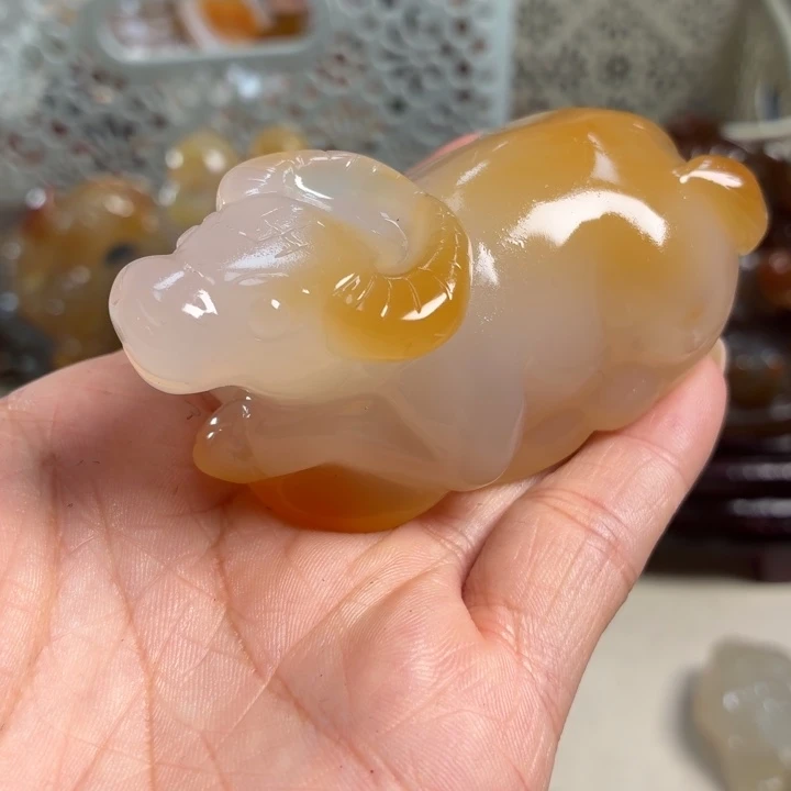 玛瑙/玉髓未镶嵌吊坠(不含链)