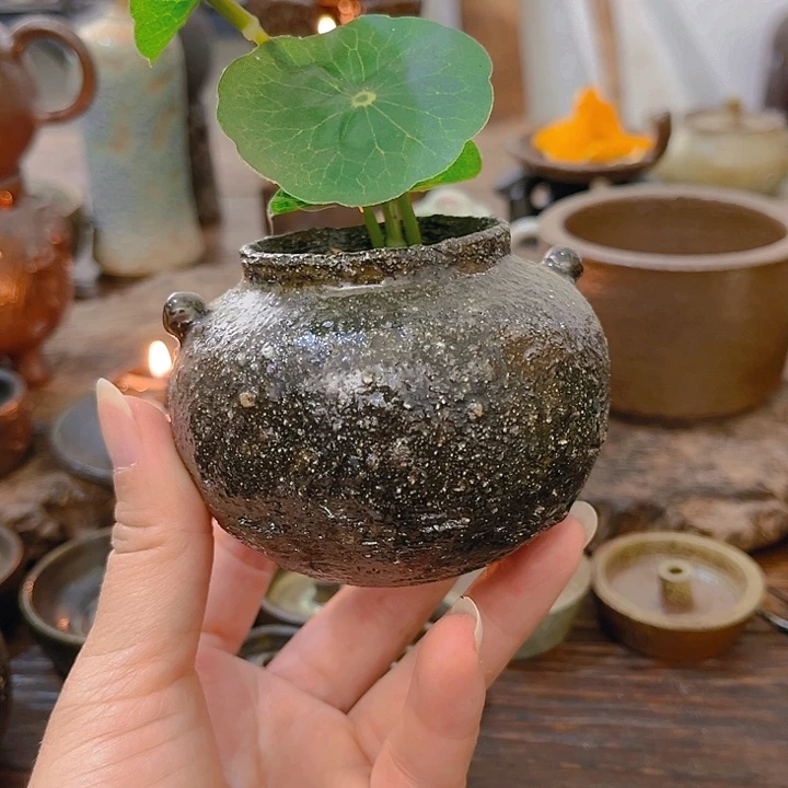 泠***爔小福泥陶艺茶几风