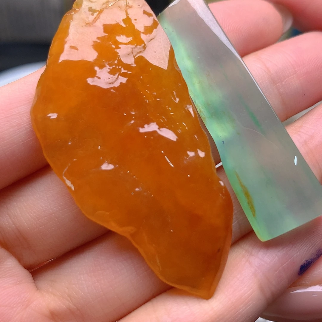 定制翡翠未镶嵌不退不换