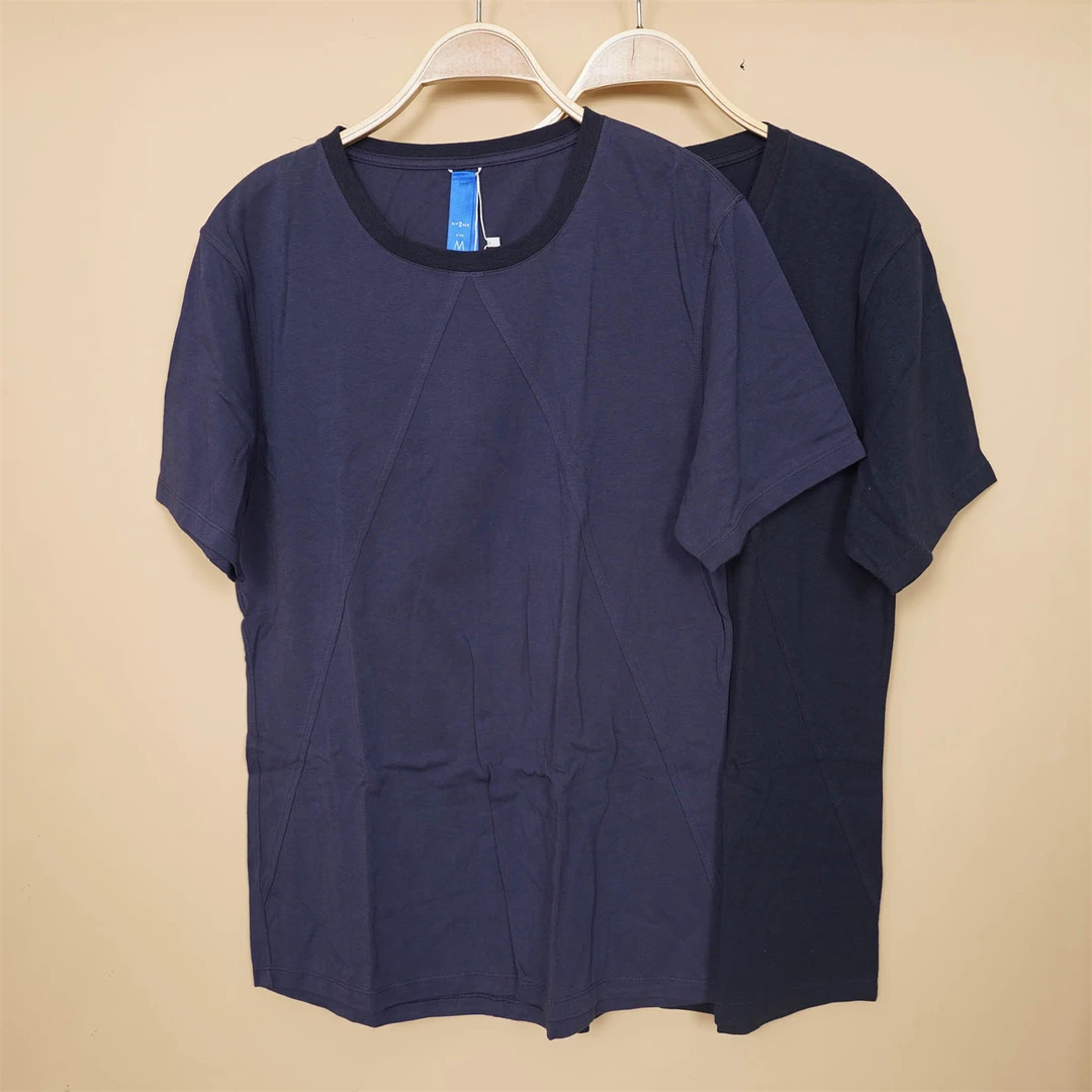 KIT 圆领蓝带轻奢男士T恤透气吸湿短袖休闲时尚户外上衣 GP194