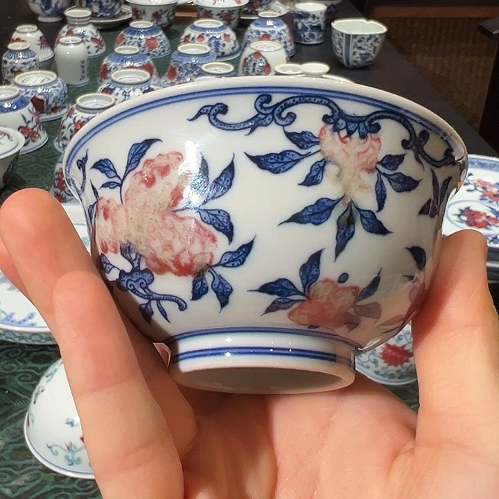 微瑕臻玉古坊原矿孔雀石釉里红