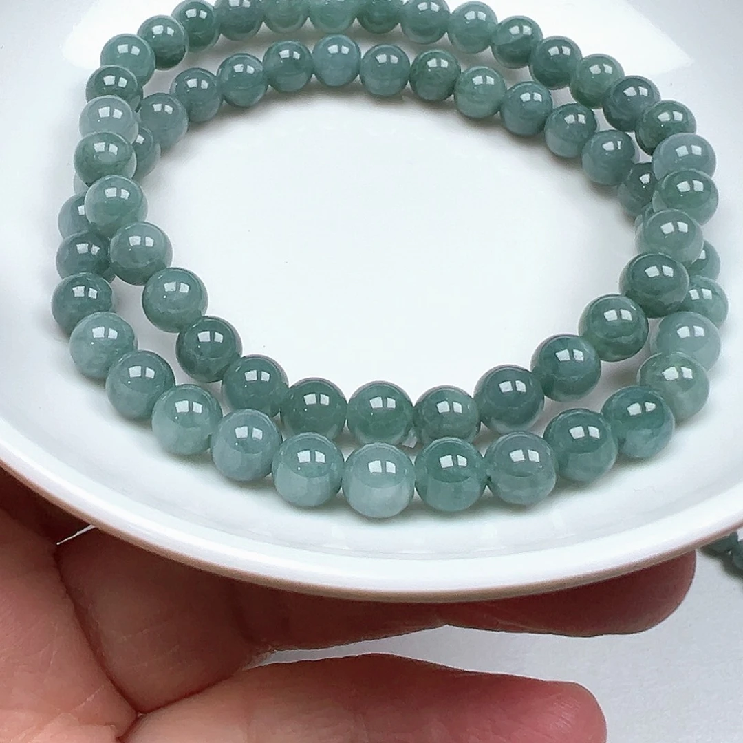 翡翠手链未镶嵌放****人货主货主