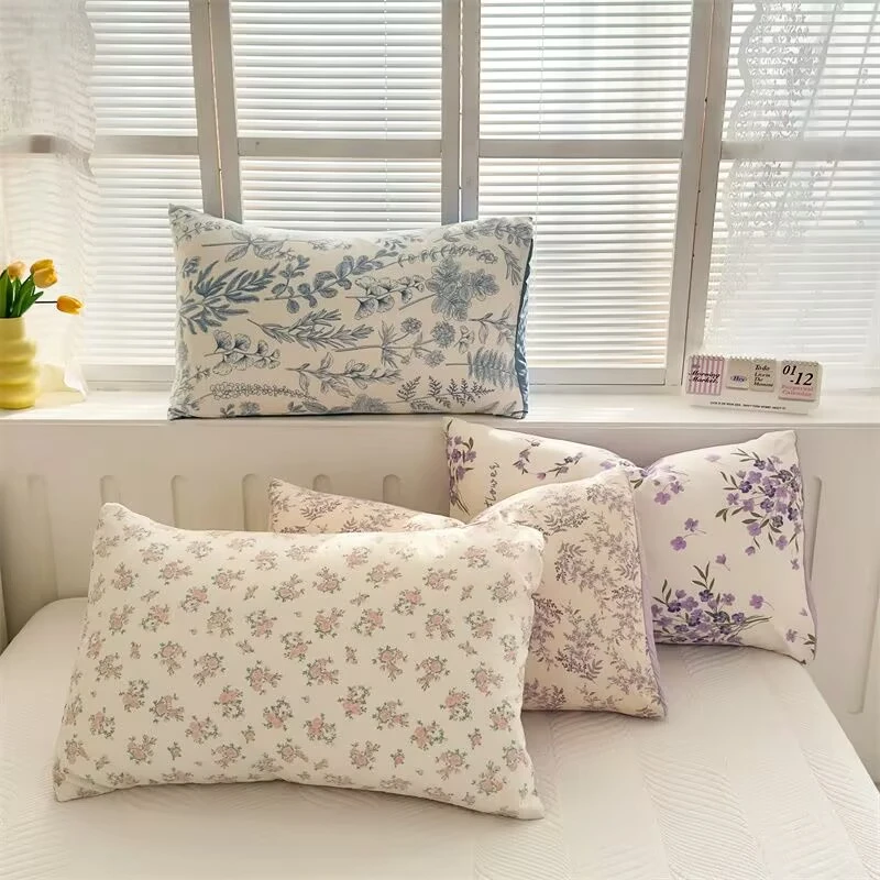 （孤品枕套无拉链）选码下单100%棉枕套48*74一对偶有瑕疵介意勿拍