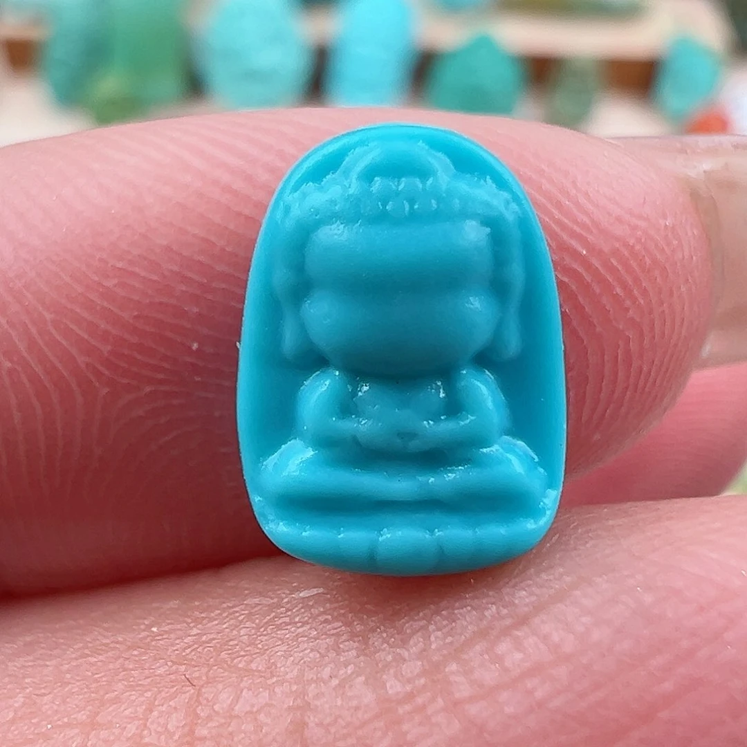 绿松石配饰未镶嵌小**