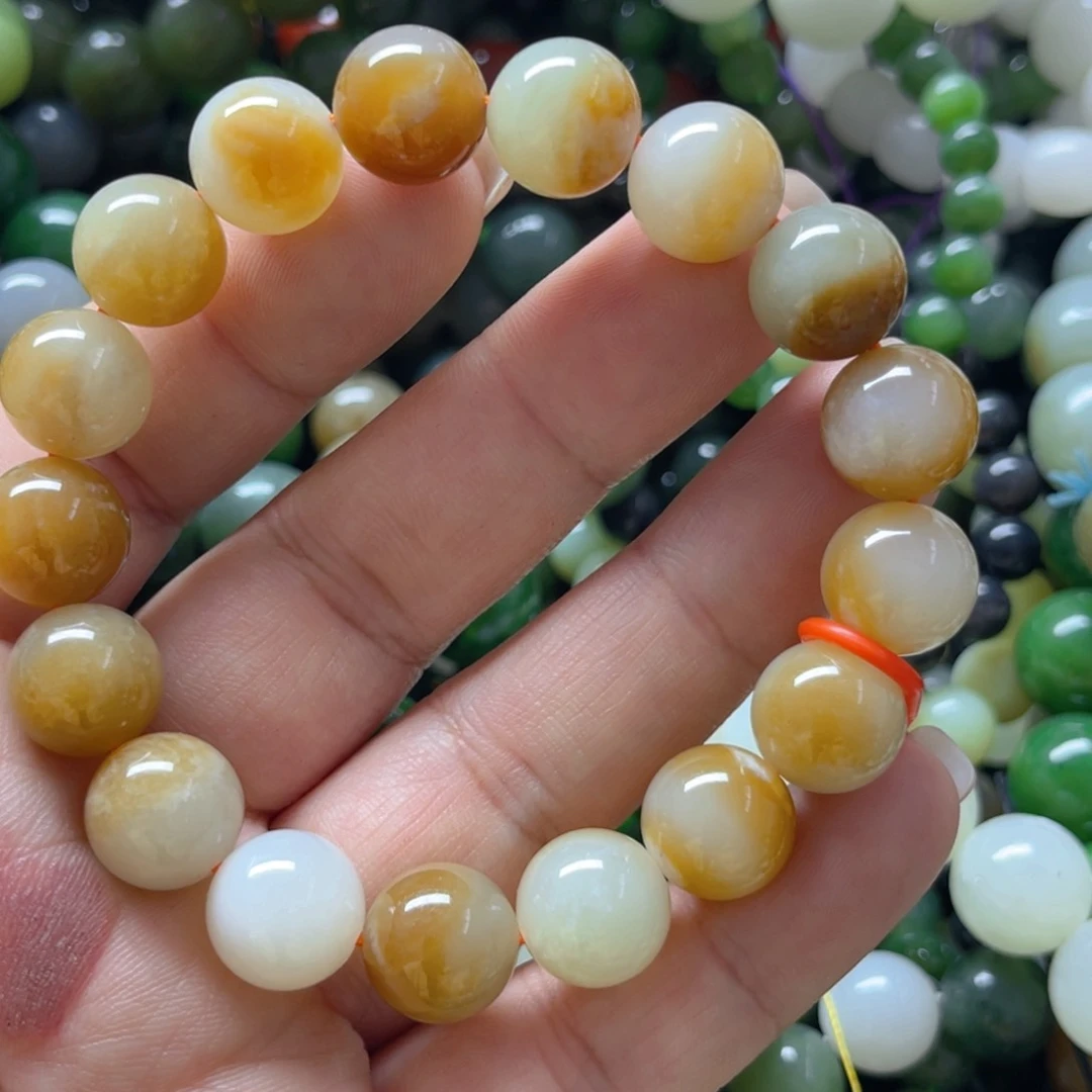 和田玉手链未镶嵌