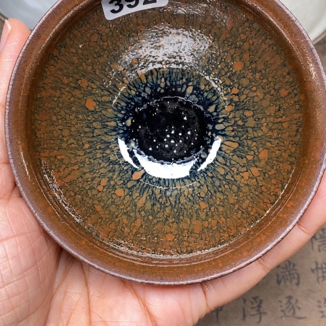茶盏龙窑柴烧自然还原392