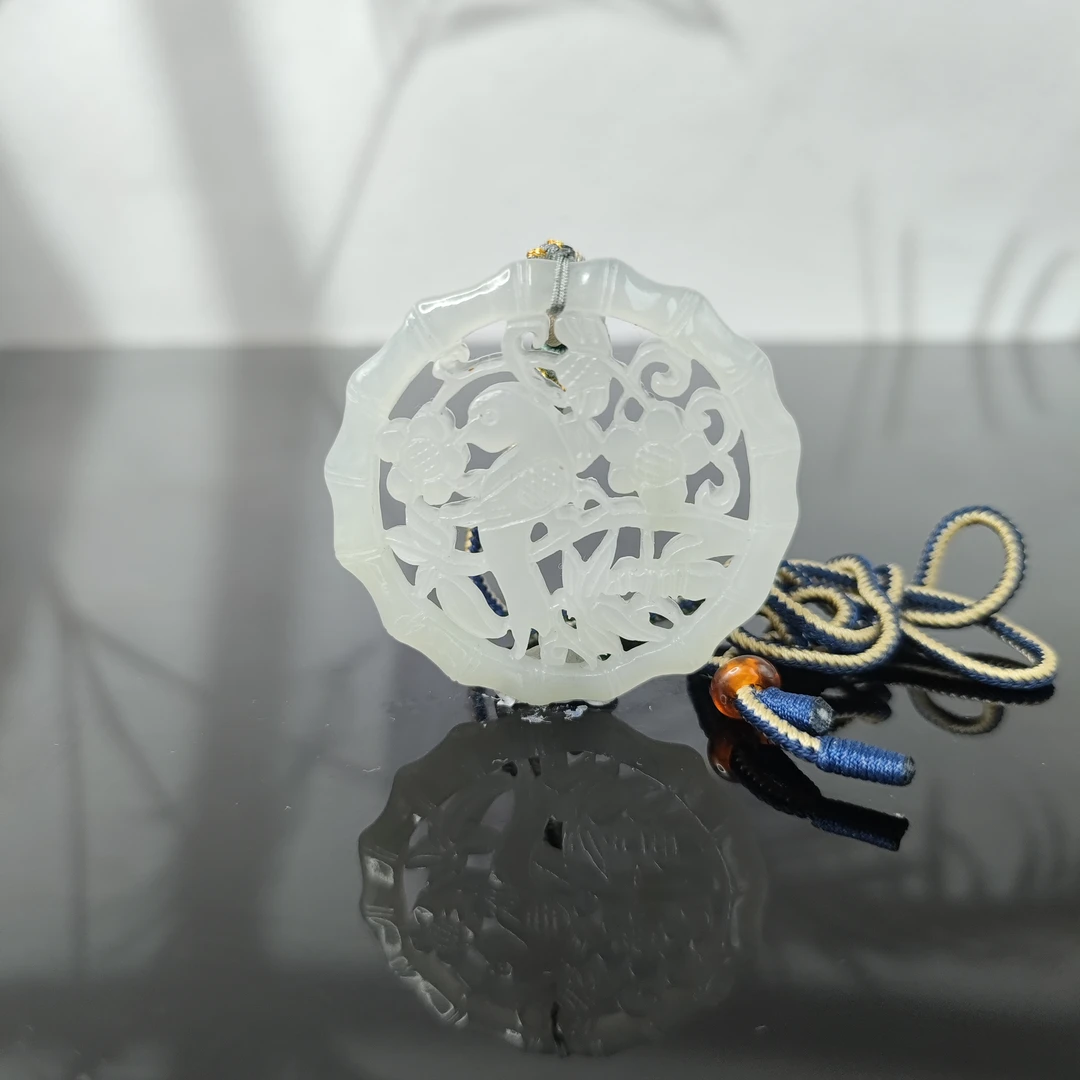 G和田玉喜上眉梢吊坠0108