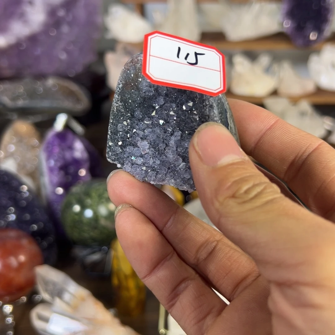 水晶天然水晶，默认微瑕未镶嵌