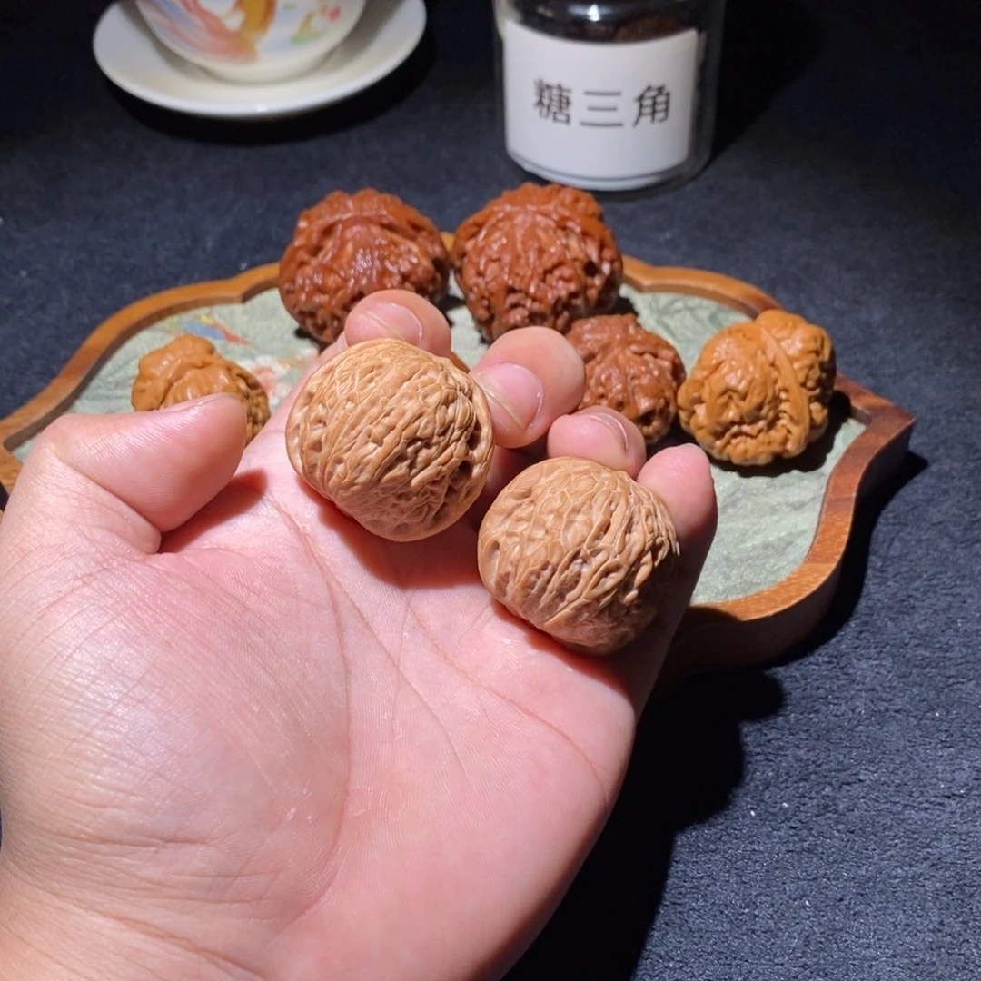 吊坠文玩核桃铁锤35