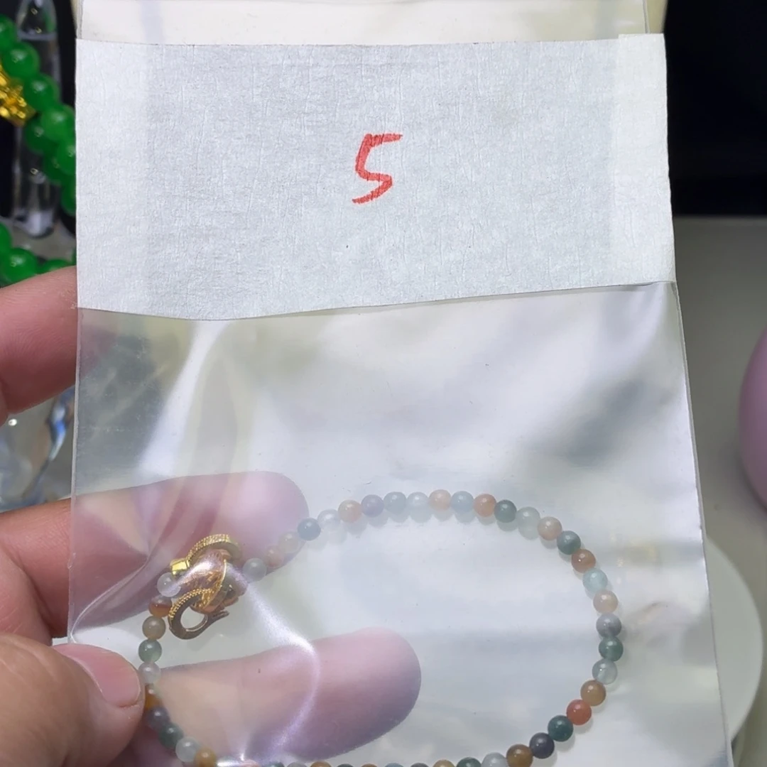 定制翡翠未镶嵌翡翠珠链