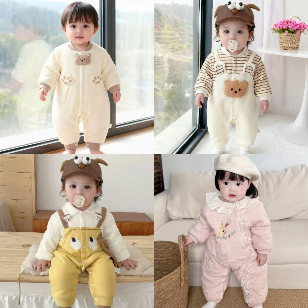 【双十二特惠】婴幼儿新款宝宝连体衣可爱百搭秋冬款组合链接
